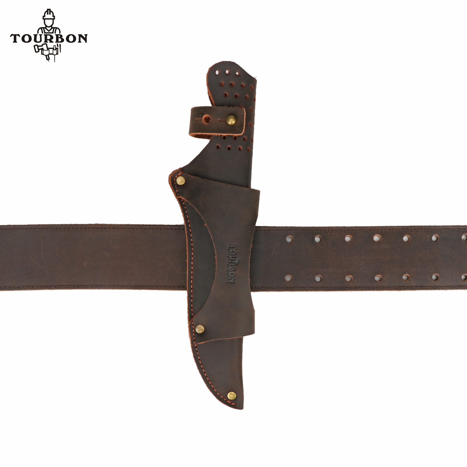 Fire Tablet Accessories - Tourbon Leather Tool Fixed Blade Knife