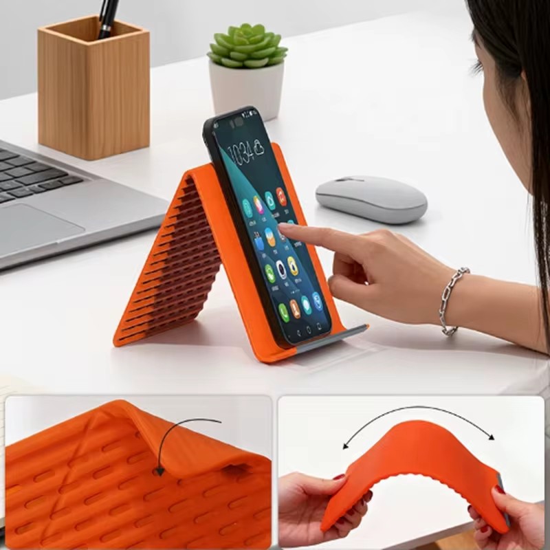 Tablet Stand Accessories - Lazy Portable Phone Stand Silicone Desktop