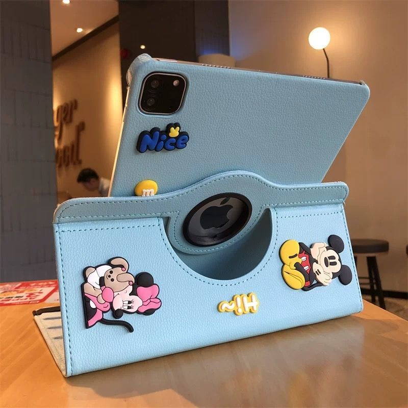Tablet Accessories For Students - Cute Mickey Minnie Mouse IPad 9th