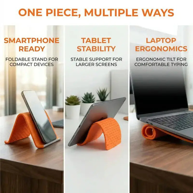 Silicone Foldable Phone Stand  - đánh giá và giá Tablet Stand Accessories