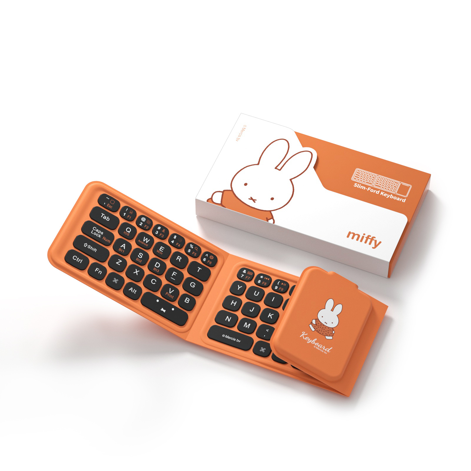 Miffy Triple fold keyboard Cut - đánh giá và giá Fire Tablet Accessories