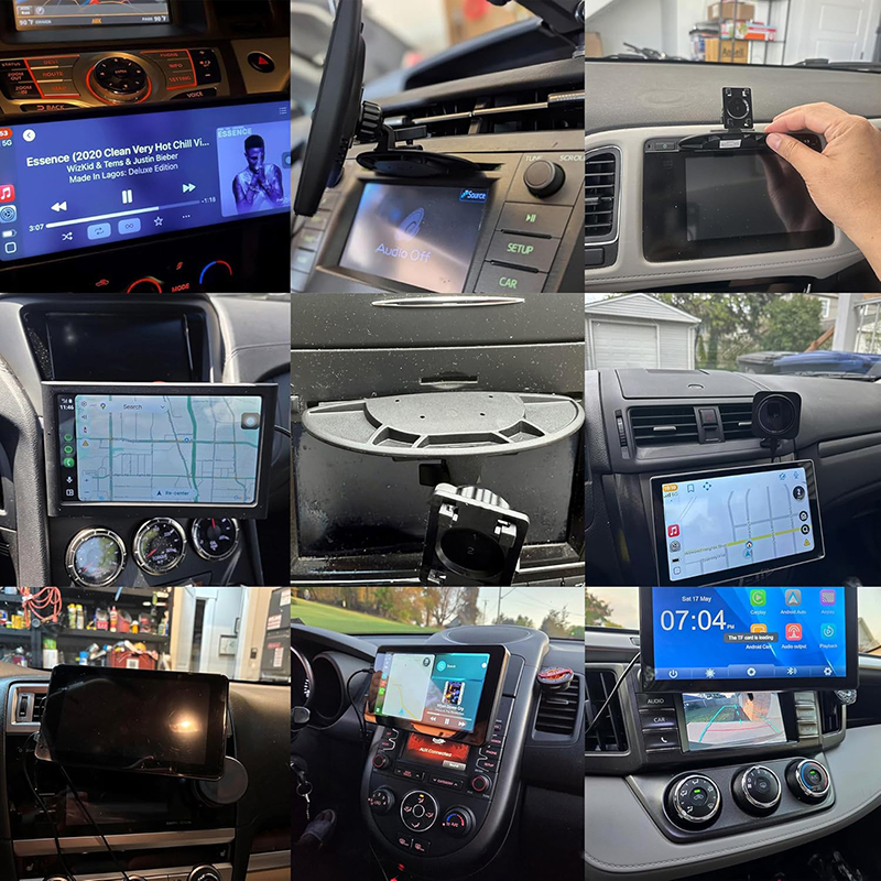 (.) CD Slot Mount For Carplay  - đánh giá và giá Tablet Car Mount