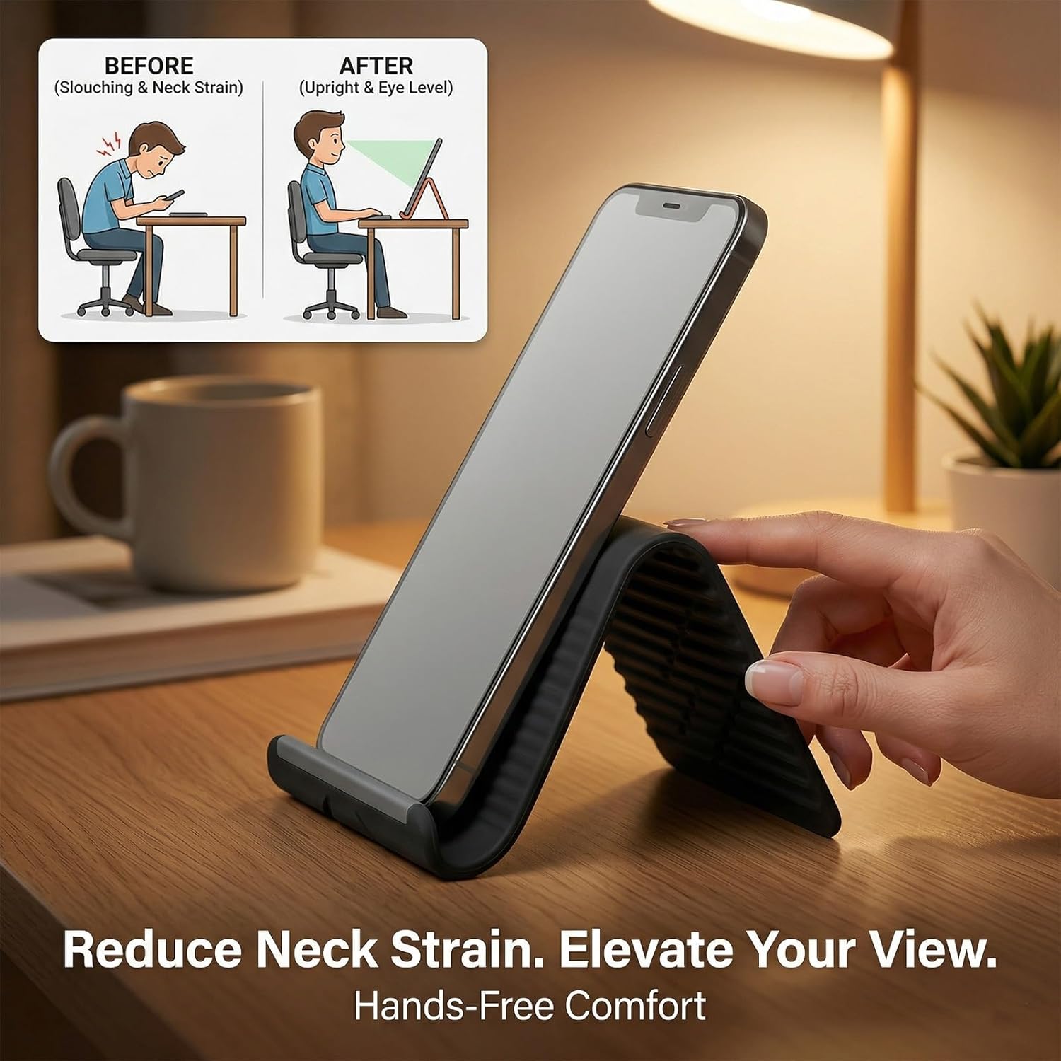 Lazy Portable Phone Stand Sili - đánh giá và giá Tablet Stand Accessories