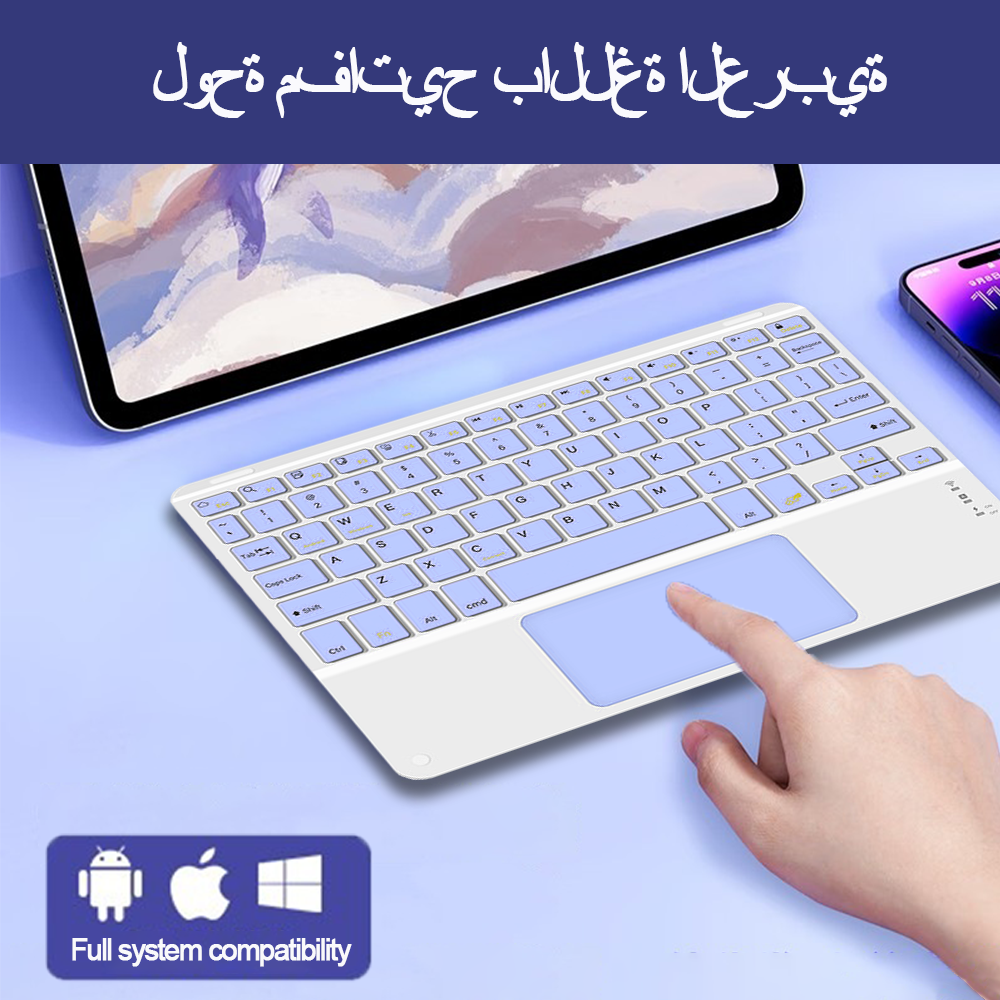 Wireless Keyboard With Touchpa - đánh giá và giá Blackview Tablet Accessories