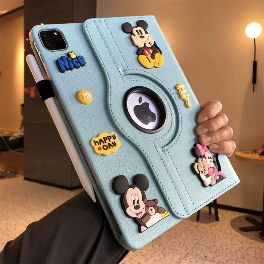 Cute Mickey Minnie Mouse IPad  - đánh giá và giá Tablet Accessories For Students