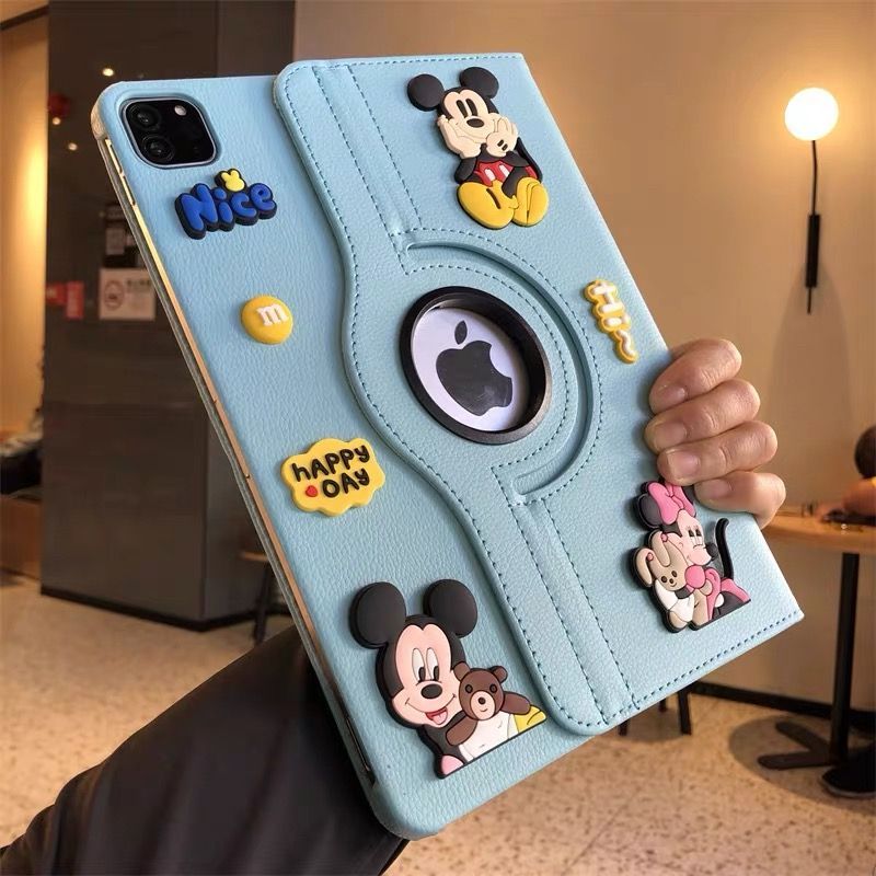 Cute Mickey Minnie Mouse IPad  - đánh giá và giá Tablet Accessories For Students