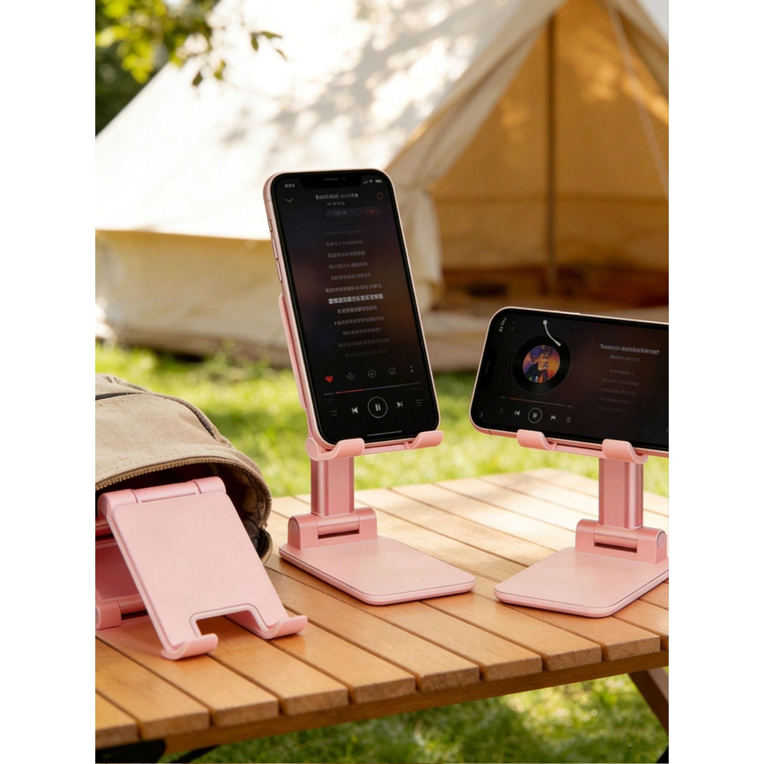 1pc Foldable Desktop Phone Hol - đánh giá và giá Tablet Stand Accessories