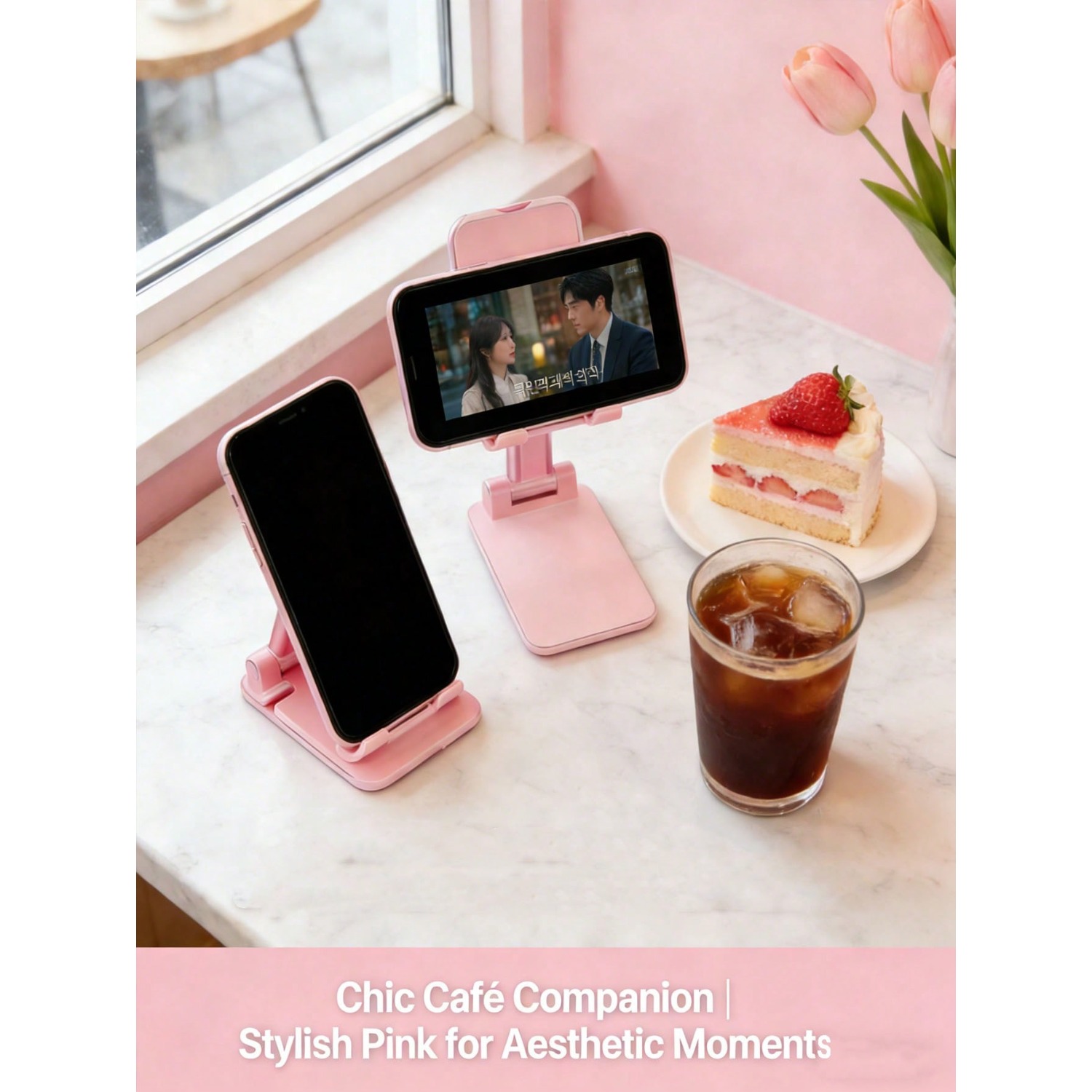 1pc Foldable Desktop Phone Hol - đánh giá và giá Tablet Stand Accessories