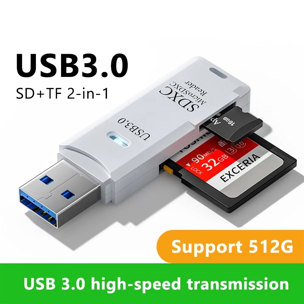 2 in 1 USB 3.0 Card Reader Hig - đánh giá và giá Tablet Accessories For Reading