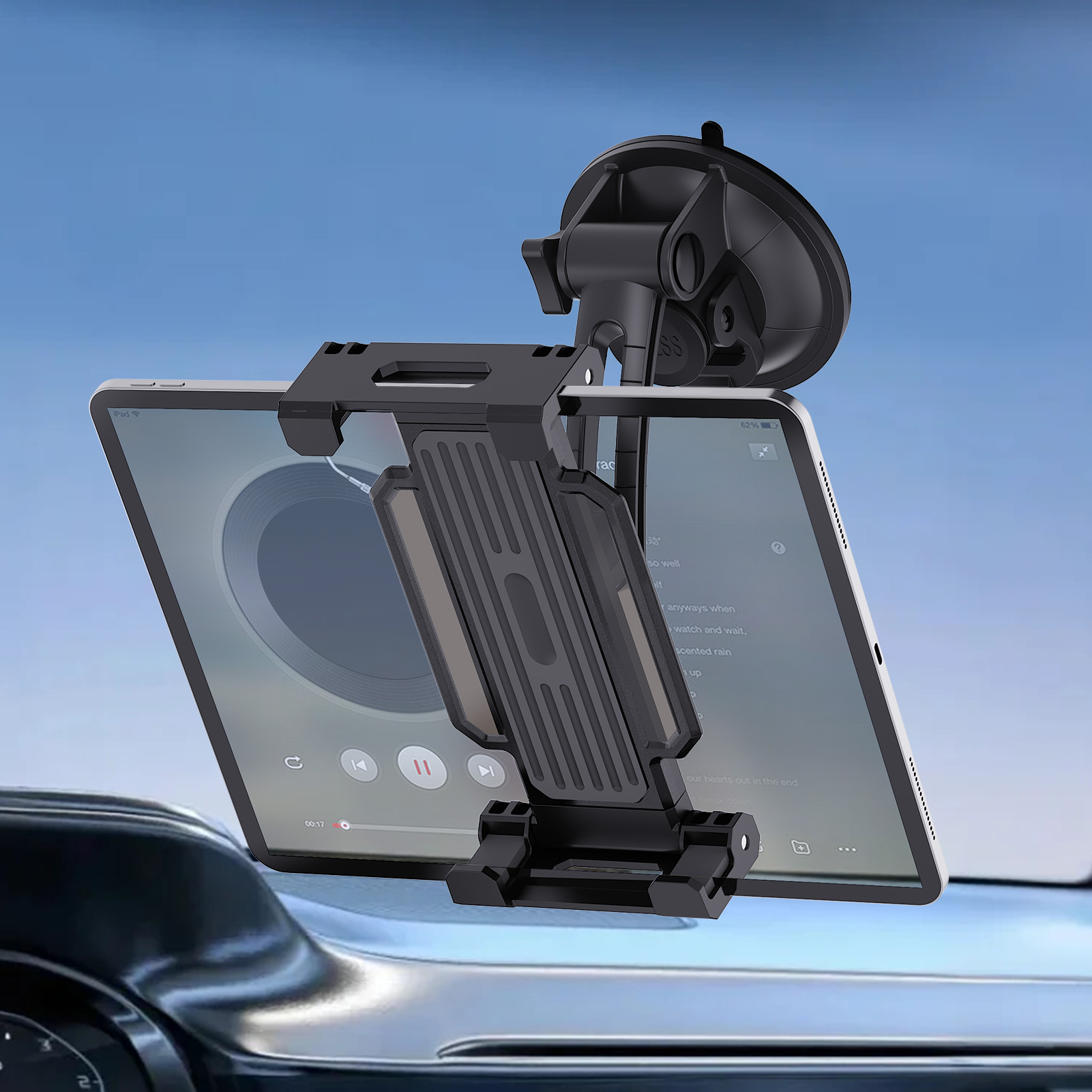 Universal Car Dashboard Windsh - đánh giá và giá Tablet Car Mount
